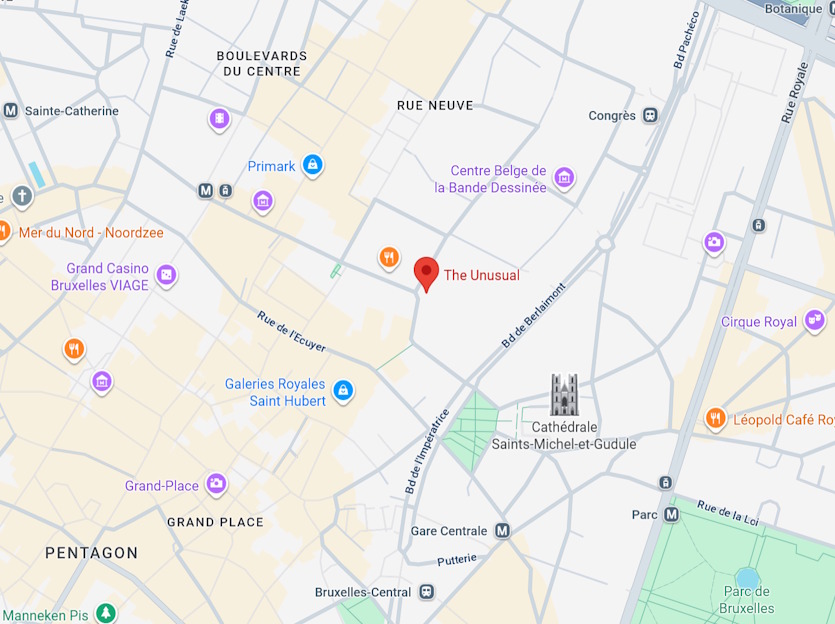 map chocolate workshop brussels bean to bar google