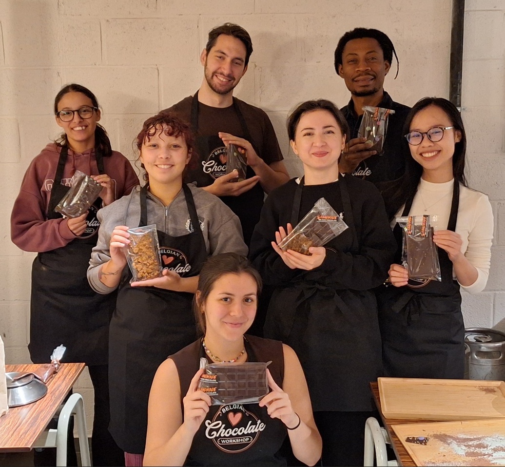 Equipo del Taller de Chocolate Belga